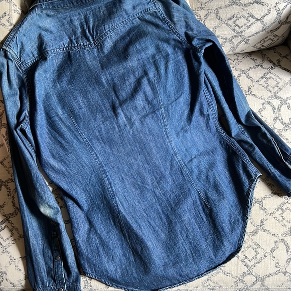 Club Monaco Denim Shirt - Picture 2 of 5